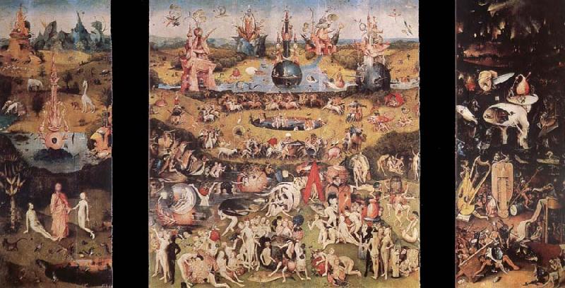 BOSCH, Hieronymus The garden of the desires, trip sign, Sweden oil painting art
